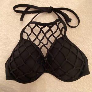 Black Swim Top